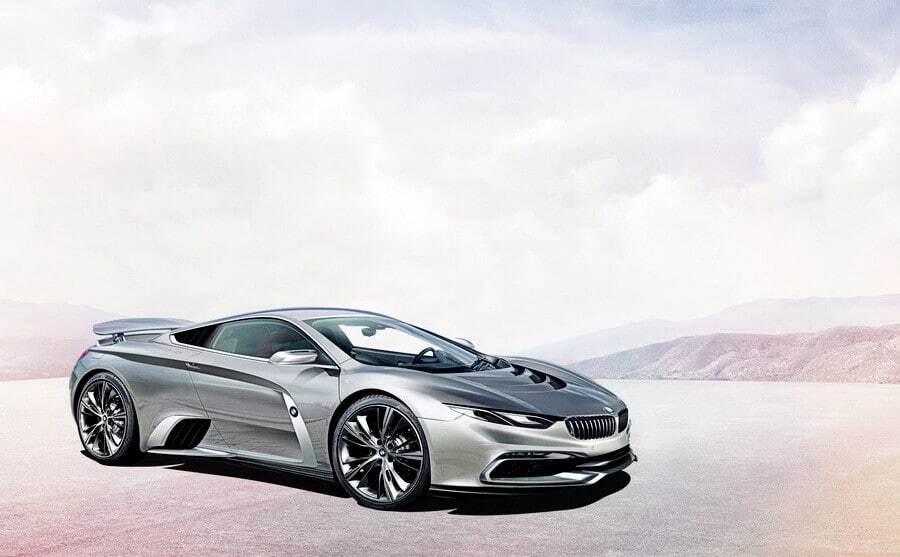 BMW и McLaren выпустят суперкар: фото модели