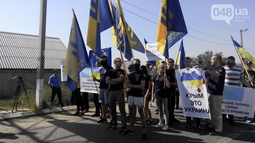 Як одесити блокували Придністров'я: фоторепортаж