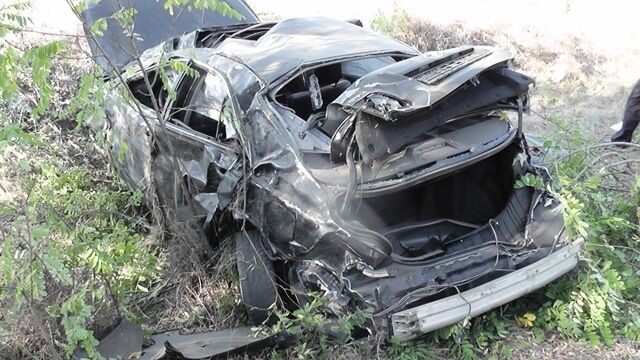 Toyota разбилась вдребезги на Кировоградщине: фото с места ДТП