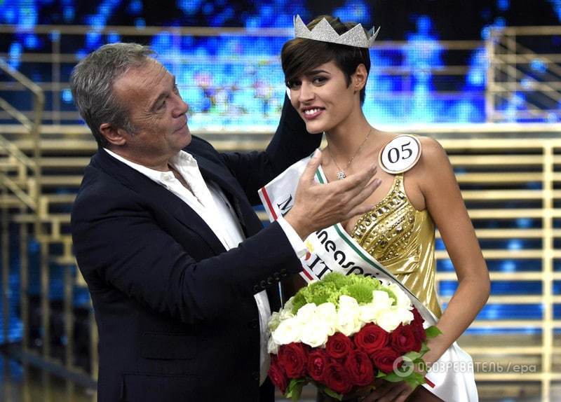 Новоиспеченная "Мисс Италия 2015" ошарашила заявлением о Второй мировой войне