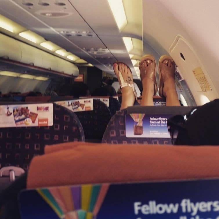 Свиньи в самолете: снимки самых отвратительных пассажиров