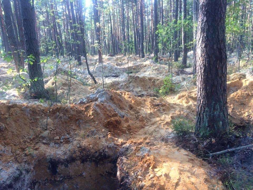 Янтарные войны на Волыни: опубликованы фото и видео с места конфликта 