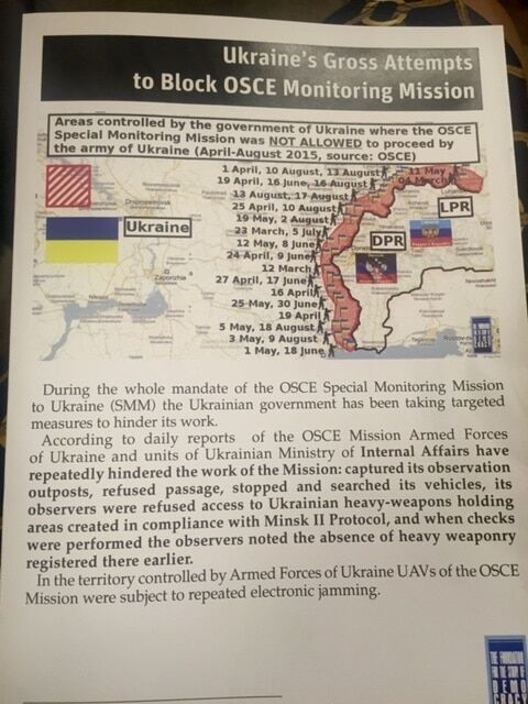 Росія привезла купу брехні про Україну на нараду ОБСЄ: опубліковані фото