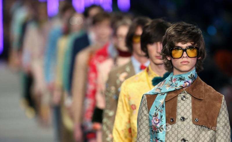 Зов джунглей: яркий показ Gucci на Неделе моды в Милане