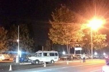 В Харькове Mitsubishi Pajero насмерть сбил женщину, протащив на капоте 50 метров