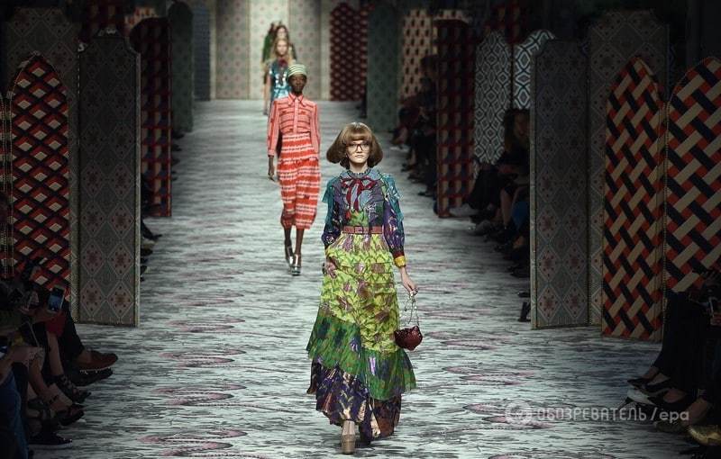 Зов джунглей: яркий показ Gucci на Неделе моды в Милане