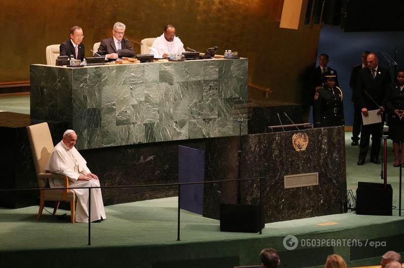 Папа Франциск в ООН: о защите человека и планеты