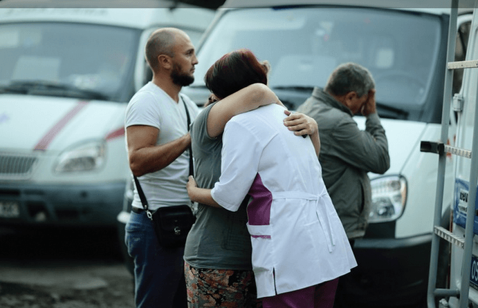 З'явилися перші фото з місця трагедії в Сімферополі