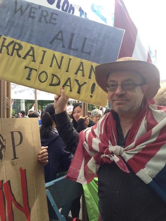 Путін, пішов геть! Нью-Йорк почав протест проти агресії Росії. Фоторепортаж