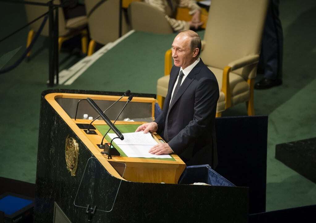 Делегація України відмовилася слухати Путіна і покинула Генасамблею ООН