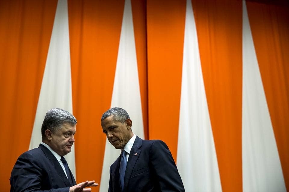 Порошенко провел незапланированную встречу с Обамой: опубликованы фото