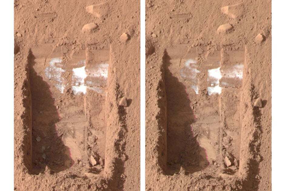 Как искали воду на Марсе: опубликованы фото