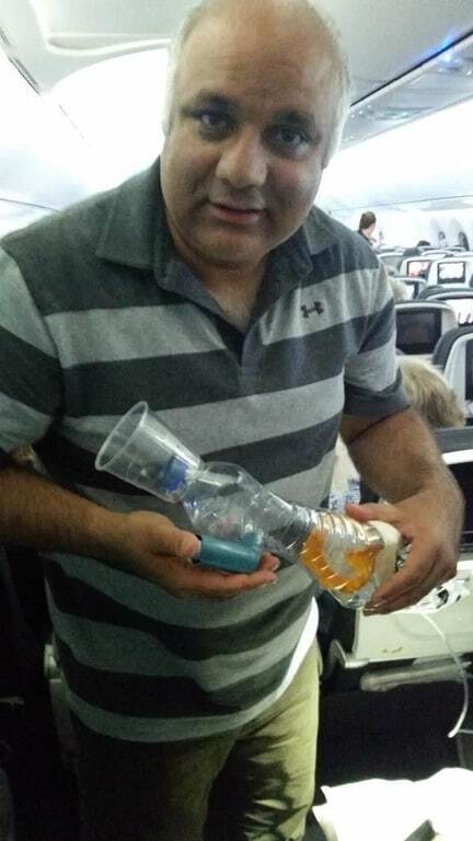 Находчивый врач спас жизнь ребенку с астмой прямо на борту самолета