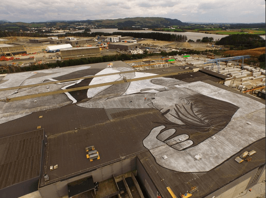 У Норвегії намалювали найбільше у світі графіті: фотофакт