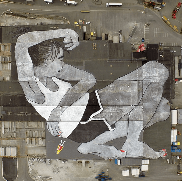 В Норвегии нарисовали самое большое в мире граффити: фотофакт
