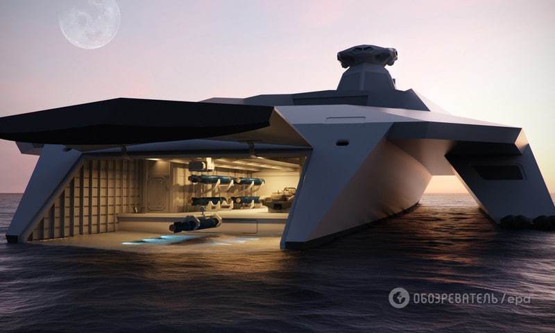 У Великобританії розробили бойовий корабель майбутнього: фотофакт