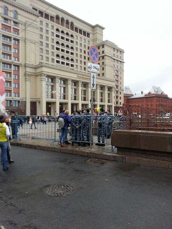 Праздник общего режима. День города в Москве превратился в День милиции: фотофакт