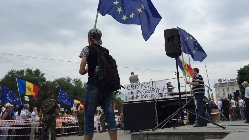 Протестующие в Кишиневе озвучили свои требования