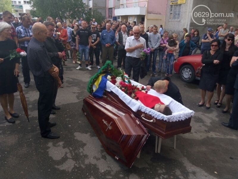 У Білорусі поховали бійця з позивним "Тарас", що воював за Україну: фотофакт