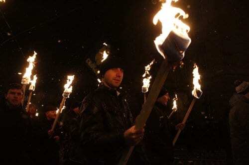 Факельні ходи в день народження Бандери: всі подробиці, фото і відео