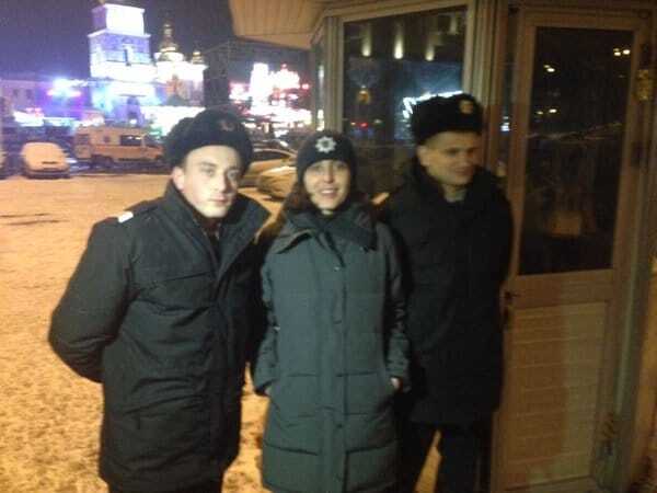 Глава Нацполиции в новогоднюю ночь патрулировала центр Киева