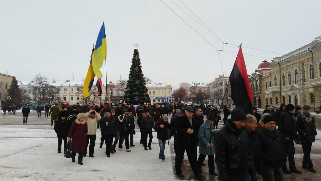 В Кировограде митинговали за проукраинское переименование: опубликованы фото