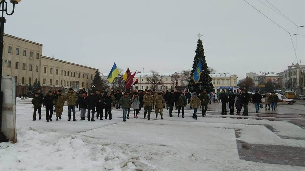 В Кировограде митинговали за проукраинское переименование: опубликованы фото