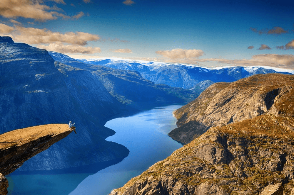 Отдых по-богатырски: опубликованы очаровательные фото Норвегии 