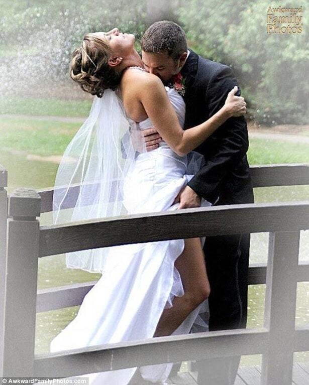 Этот неловкий момент: топ-15 самых нелепых свадебных поцелуев