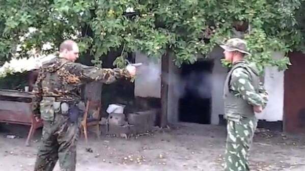 Российский военный показал досуг и игры оккупантов на Донбассе