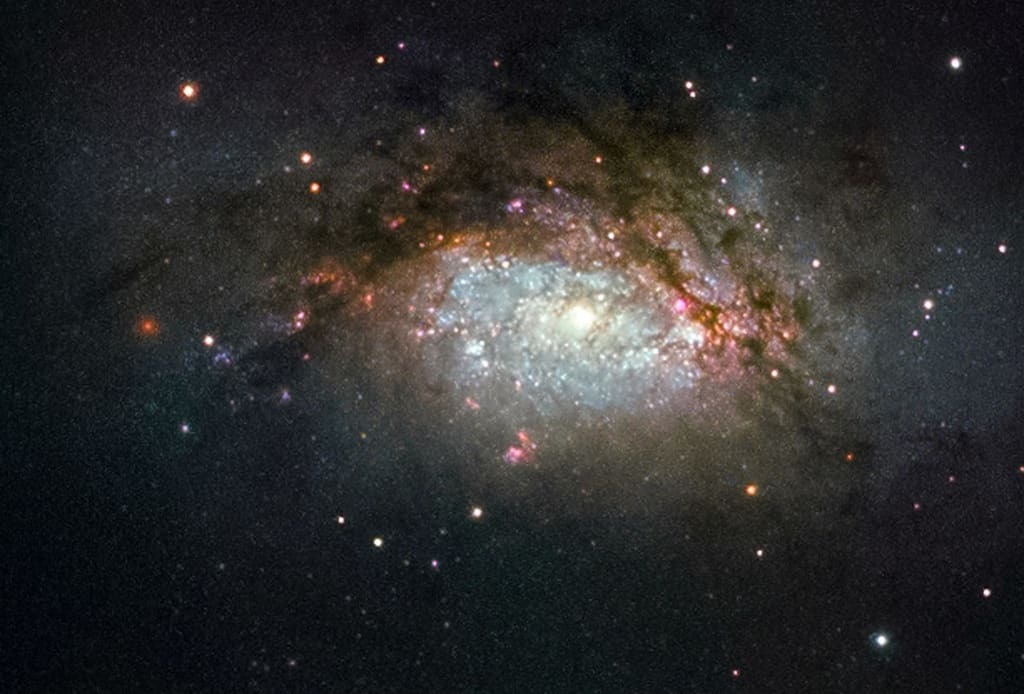 Телескоп "Хаббл" сделал снимок гигантского космического "ДТП"
