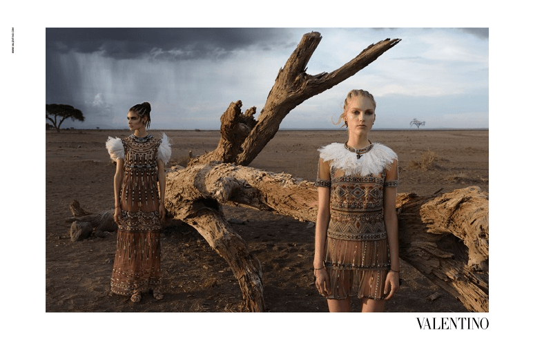 Дух Африки: Valentino презентовал новую коллекцию