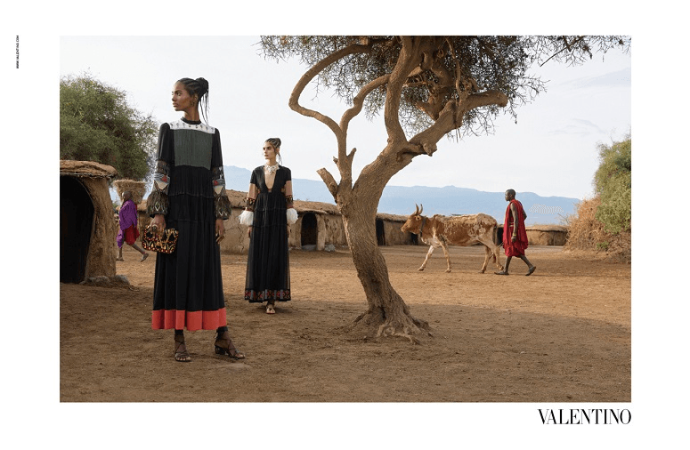 Дух Африки: Valentino презентовал новую коллекцию