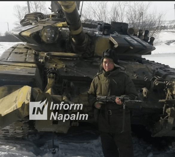 Российский военный "засветил" подразделение "боевых бурятов-танкистов" на Донбассе