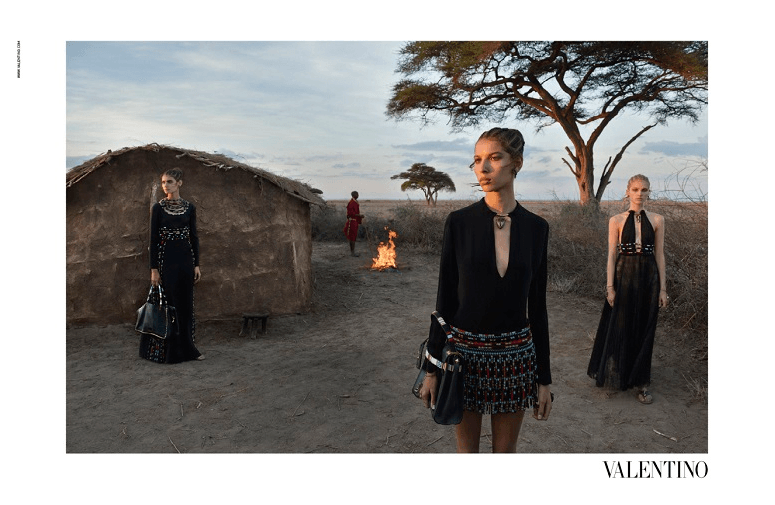 Дух Африки: Valentino презентовал новую коллекцию