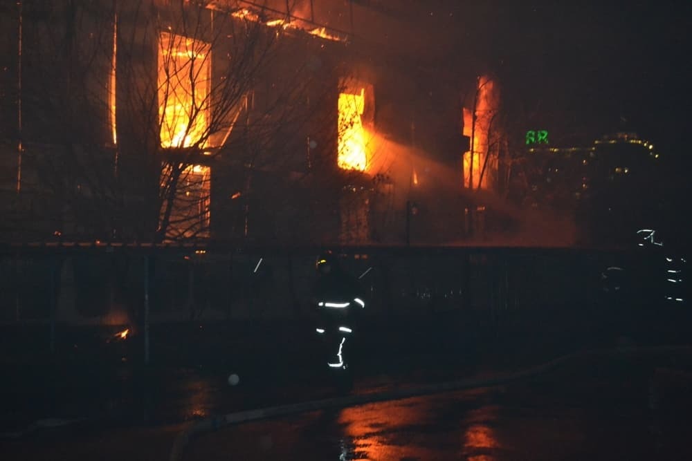 Стали известны подробности пожара в одесском фитнес-клубе
