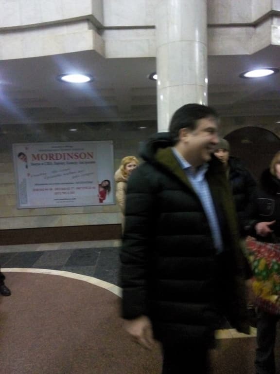 Саакашвили отметился в очередной PR-акции