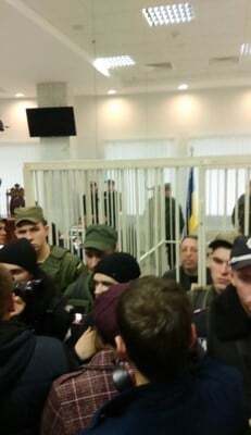 Поддержать Корбана в суде пришли Рубан и сестра Савченко: фотофакт