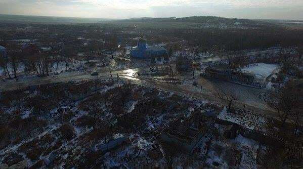 "Україна приходить". "Підірваний карателями" храм на Донбасі отримав новий купол: фотофакт