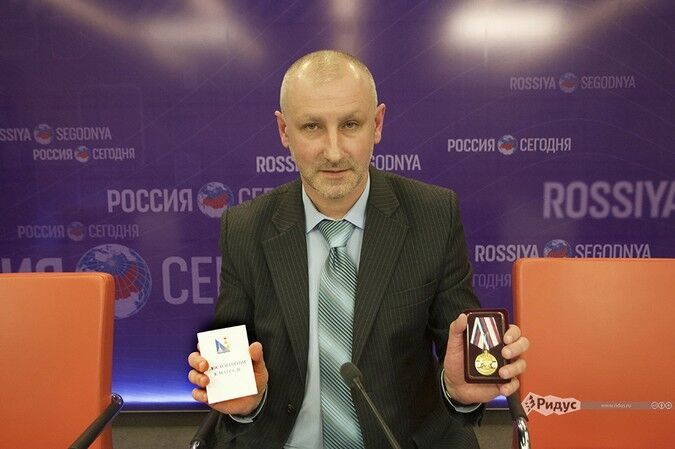 Ярому крымскому сепаратисту дали медаль в Москве