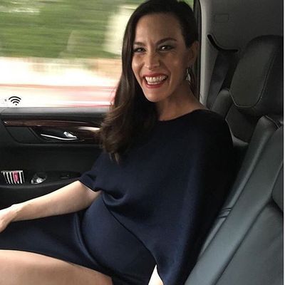 Беременная Лив Тайлер шокировала фанатов откровенным платьем