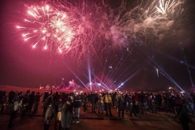 Как в мире встречали Новый год: праздничный фоторепортаж