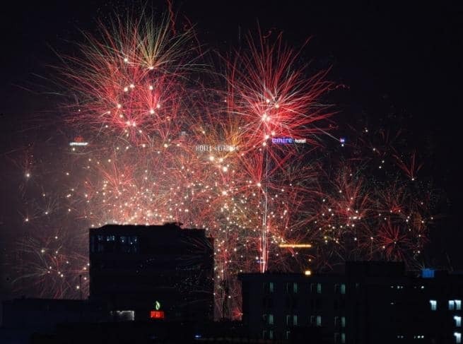 Как в мире встречали Новый год: праздничный фоторепортаж