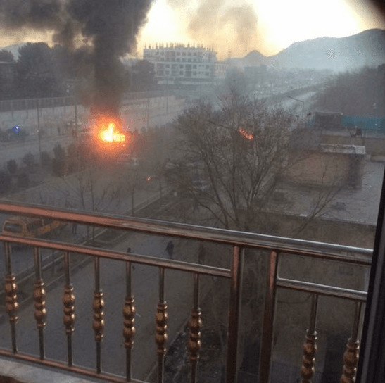 В Кабуле возле посольства России прогремел мощный взрыв, семь жертв