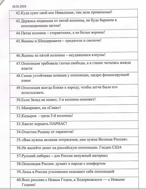 По-дебільному написані: чиновникам у Чечні роздали "путінські" методички