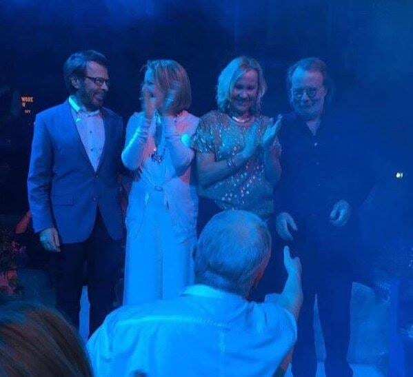 ABBA снова вместе: легендарная группа собралась на премьере мюзикла