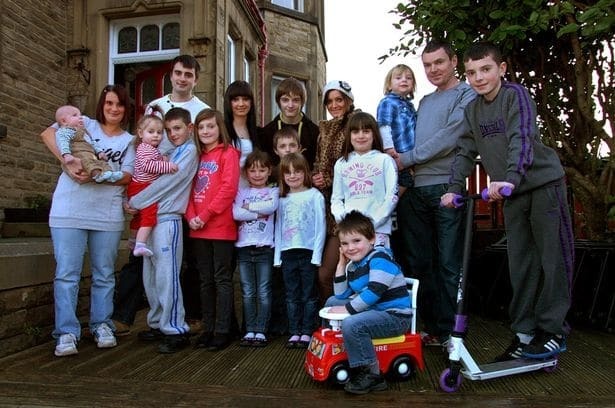 Самая многодетная семья Британии ждет 19-го ребенка