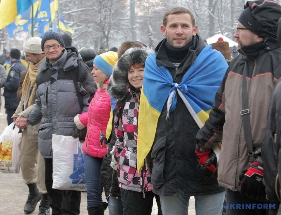Живая карта и рекордный флаг: как Украина отпраздновала День Соборности. Опубликованы фото и видео
