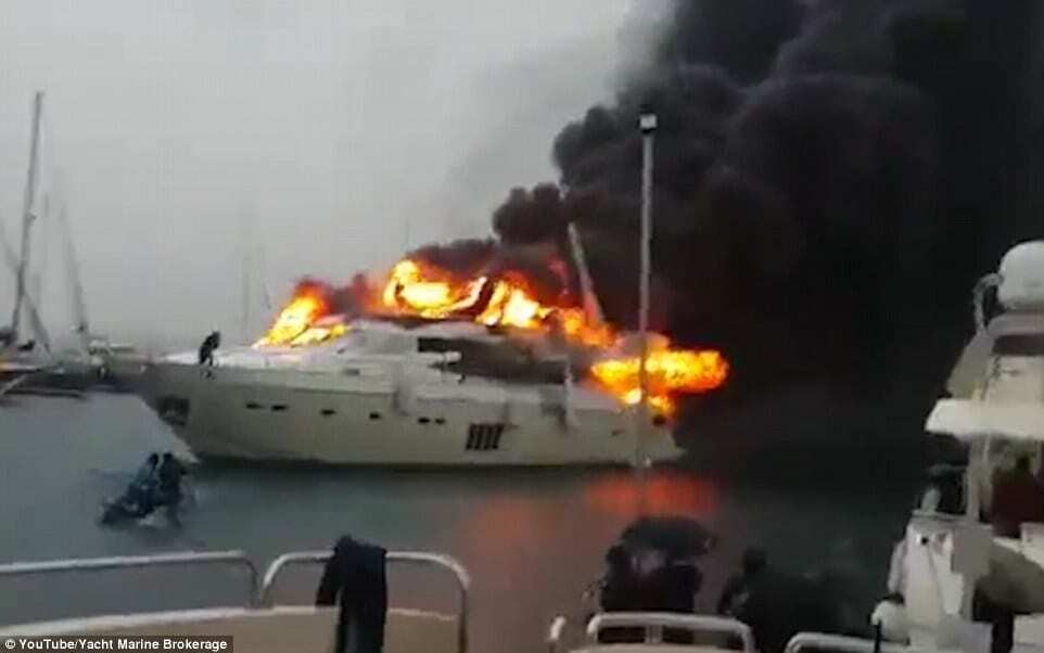 В Турции российскому олигарху сожгли яхту стоимостью $ 5,7 млн: опубликованы фото и видео