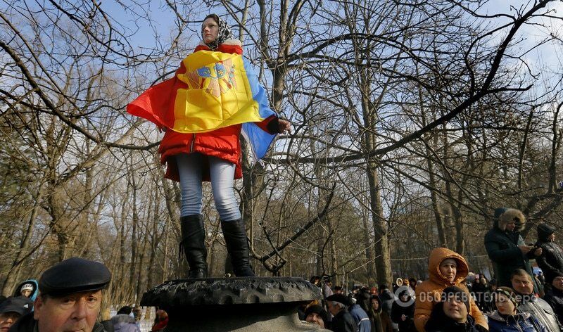 Молдавська опозиція висунула владі ультиматум: фоторепортаж і відео